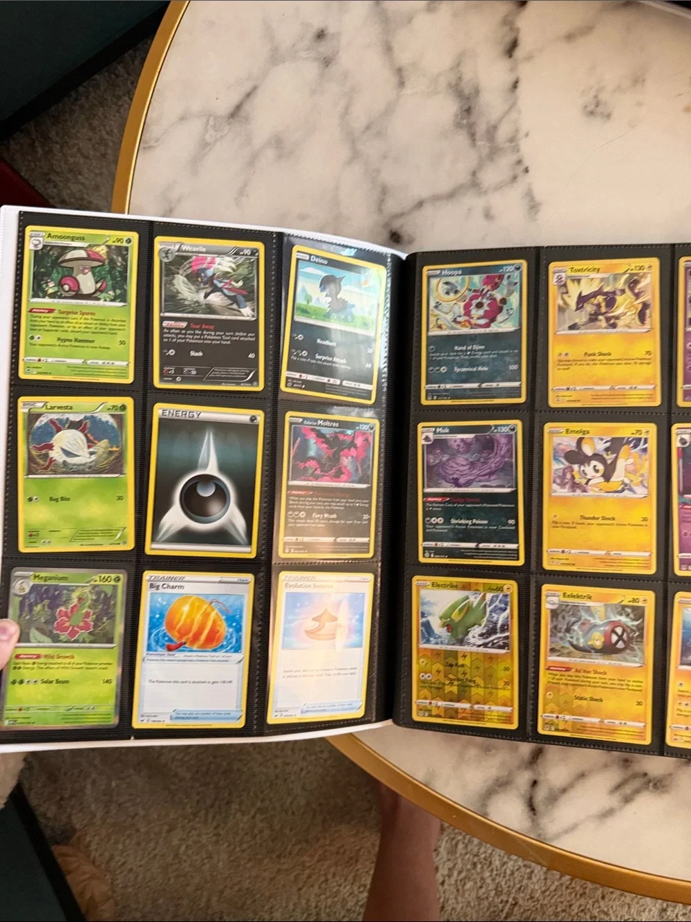 Pokemon Cards Binder Pokemon Cards Lot Pokemon Trading Cards Collection